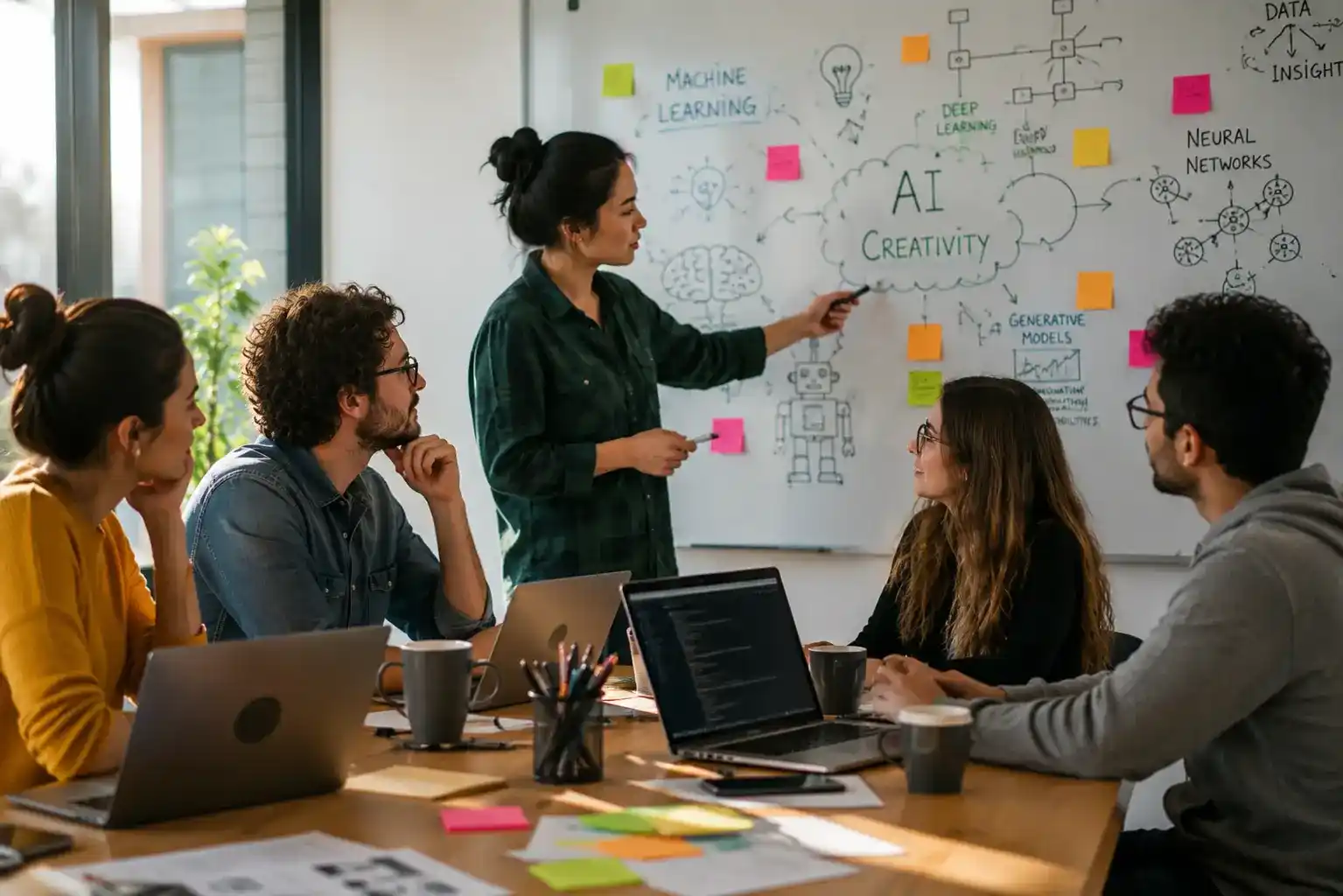 AI analytics dashboard for an Ajman enterprise