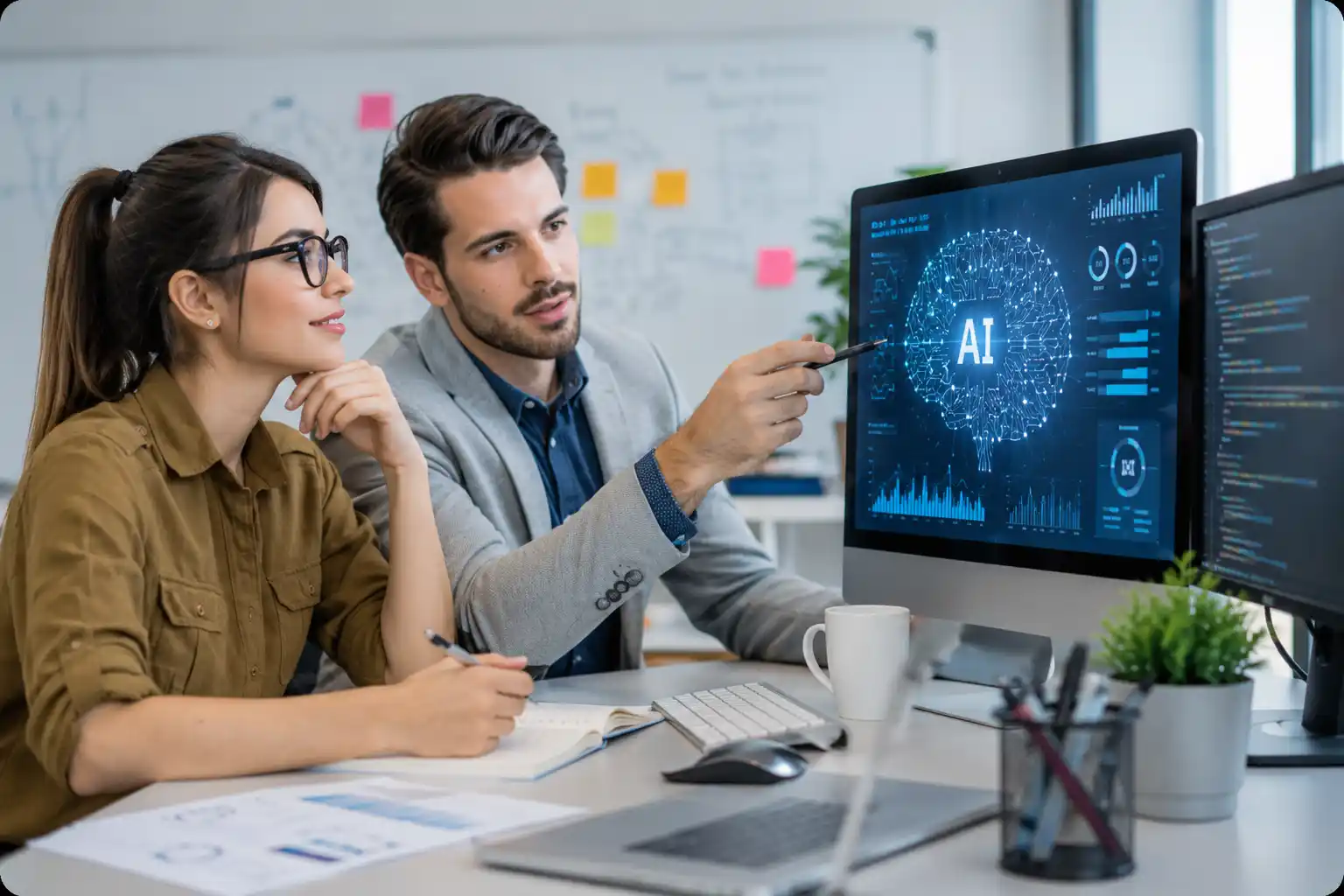AI and machine learning development workflow for an Ajman company