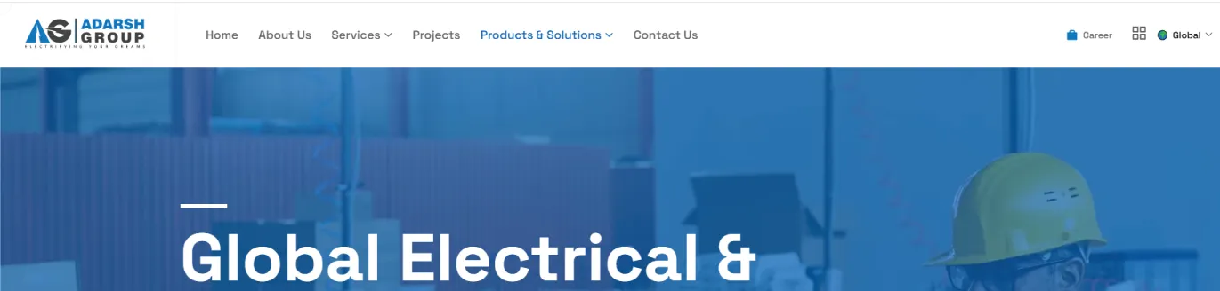 Adarsh Group – Corporate Website