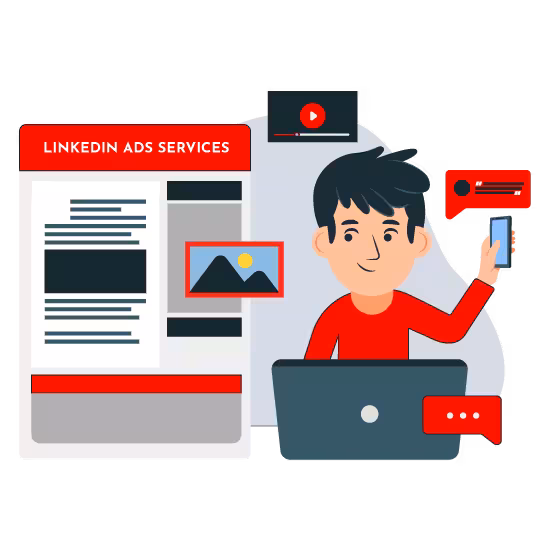 LINKEDIN-ADS-SERVICES Design at Alive Inc