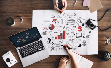 Digital marketing and SEO process for business growth