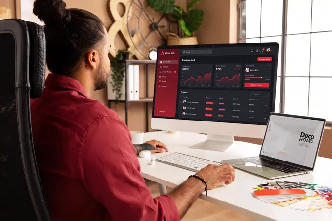 Responsive website development optimized for desktop, tablet, and mobile devices by Alive Inc