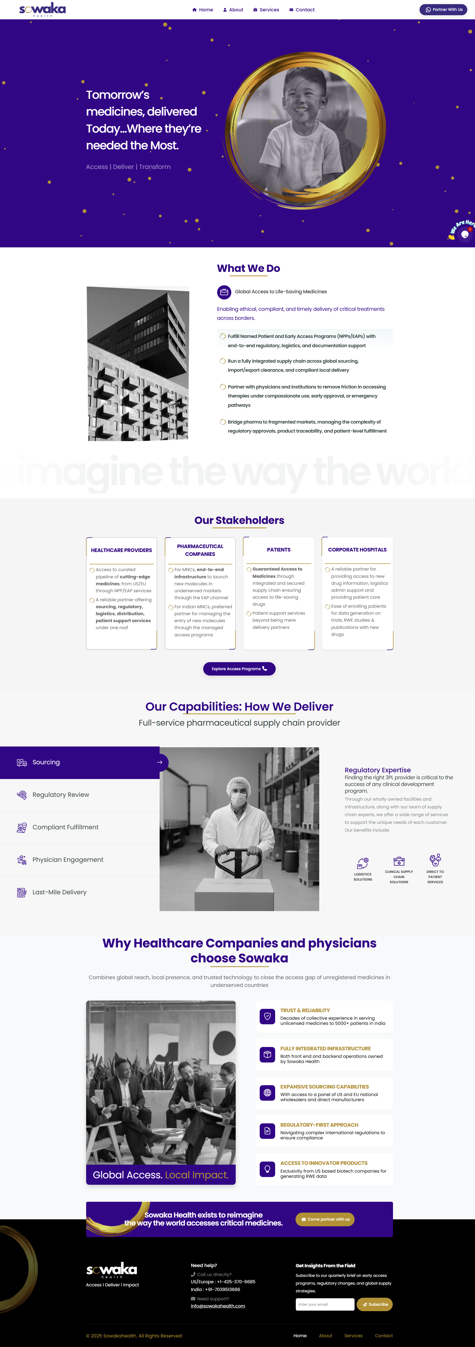 Sowaka Health Web Project
