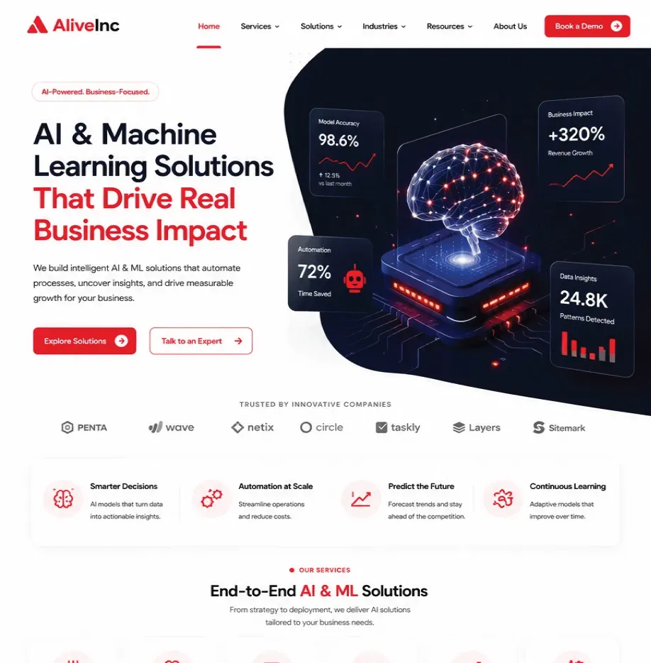 AI and Machine Learning development services in Pune