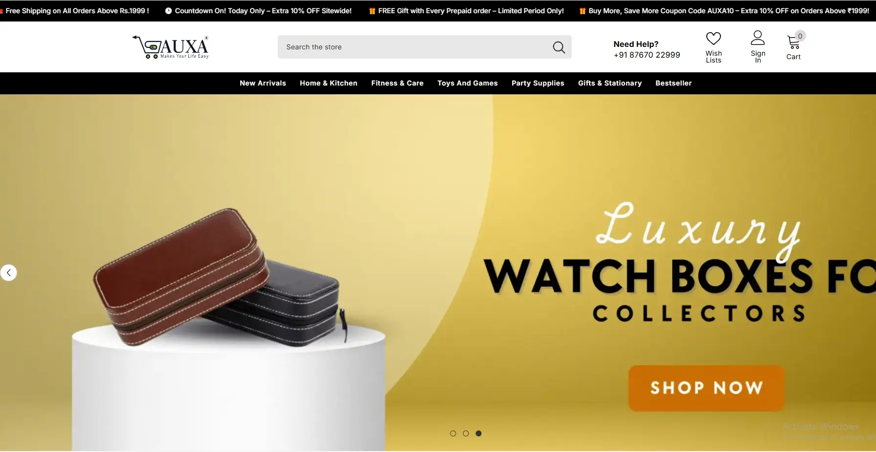 AUXA Store